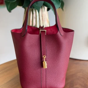 Hermes Picotin 18 Rouge H